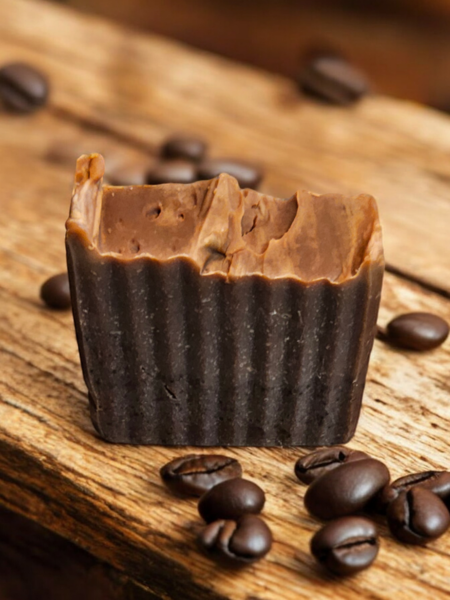 Coffee bar soap