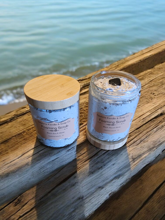 Black Sea & Stone foaming scrub